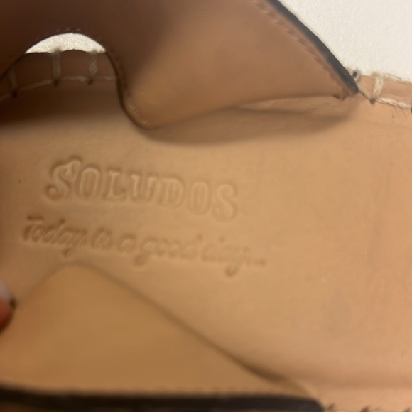 Soludus Sandles cheetah print NWOT 9.5 espadrilles - Picture 4 of 6